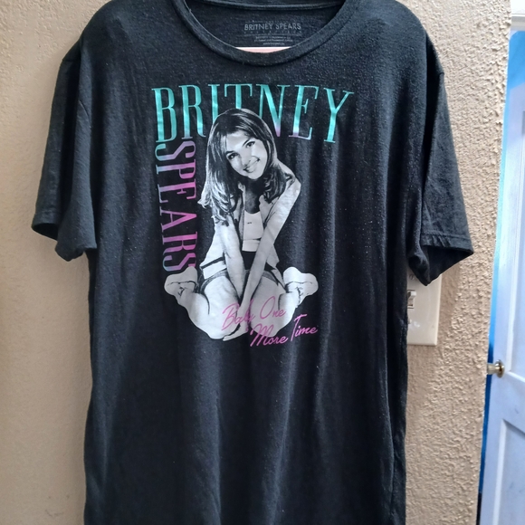 Britney Spears Black Graphic Tee - Short Sleeve - Picture 1 of 5